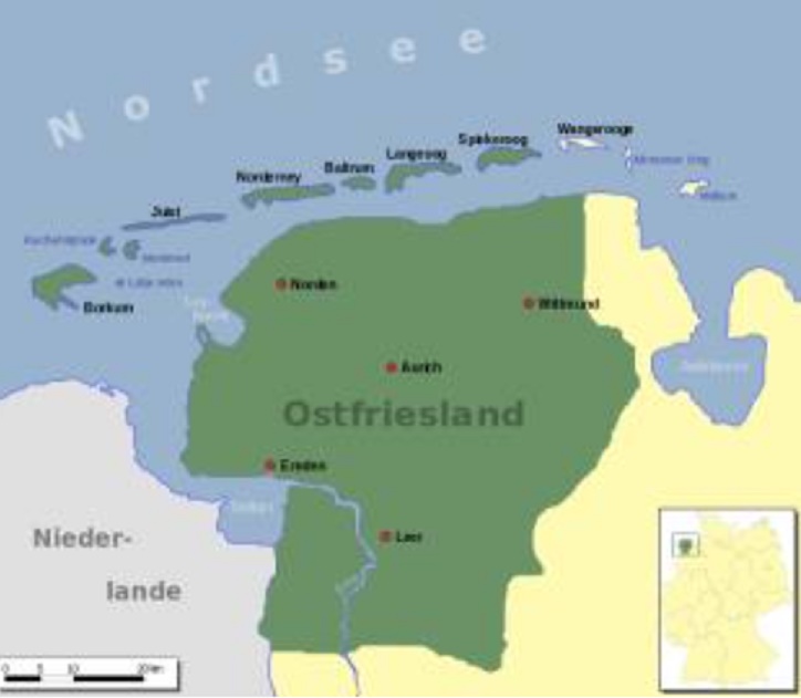 Friese kaart